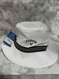 Callaway Golf Bucket Hat — White/Black, Size L/XL (NWT)