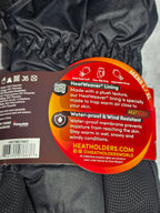 Heat Holders Men's Performance Thermal Gloves - Black, Size L/XL (New)