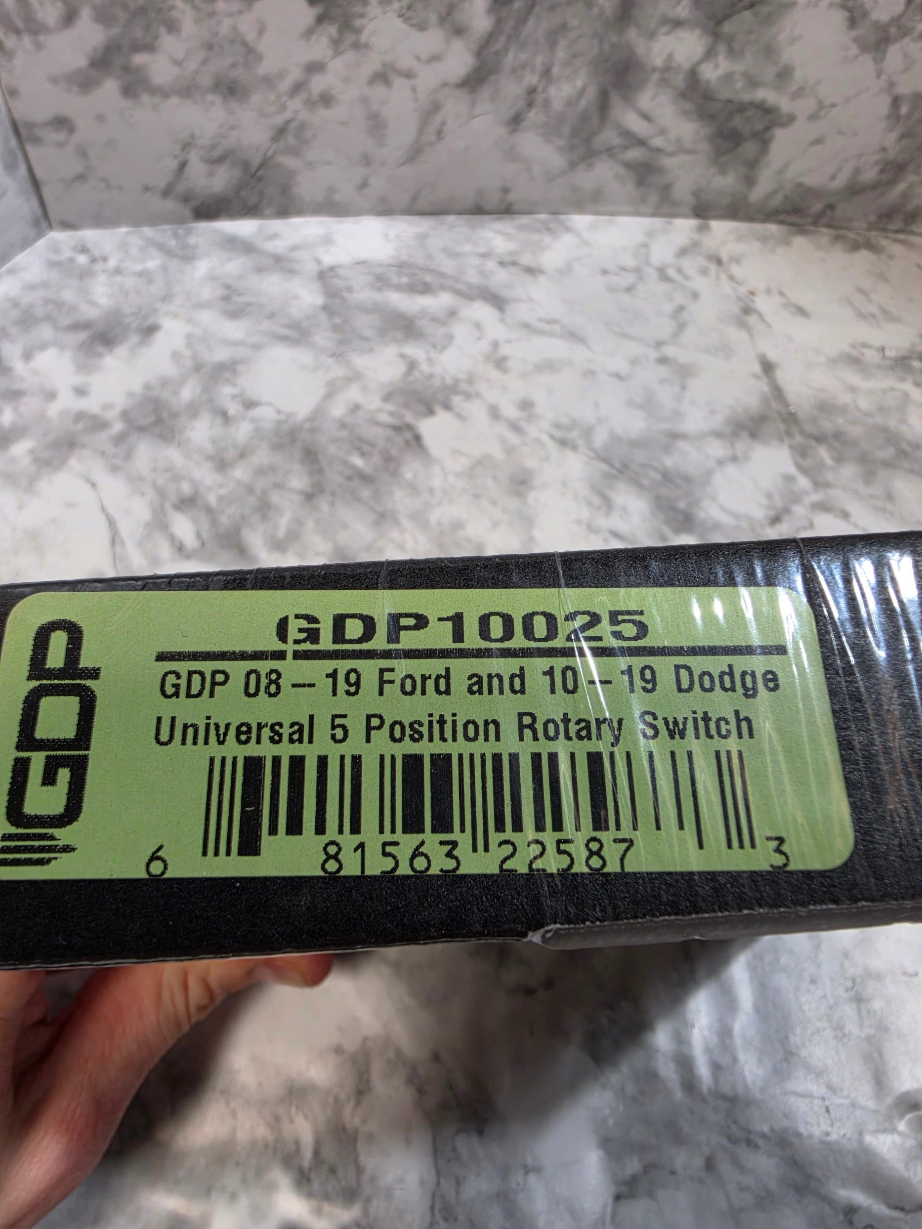 GDP Rotary Switch - 5 Position SOTF / 6 Position High Idle (08-19 Ford & 10-19 Dodge) - New in Box