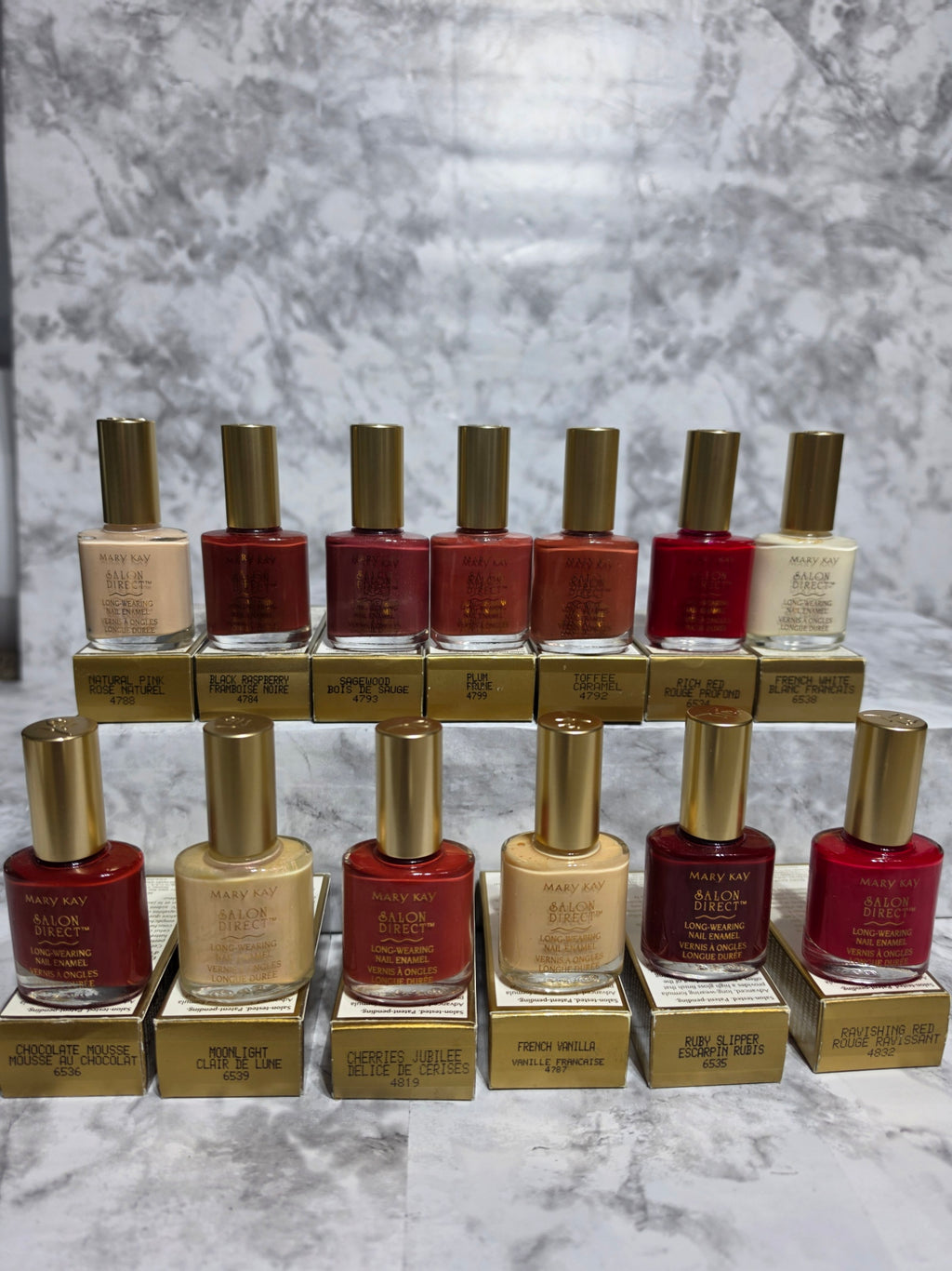 Mary Kay Salon Direct Long-Wearing Nail Enamel (Vintage & Discontinued Shades)