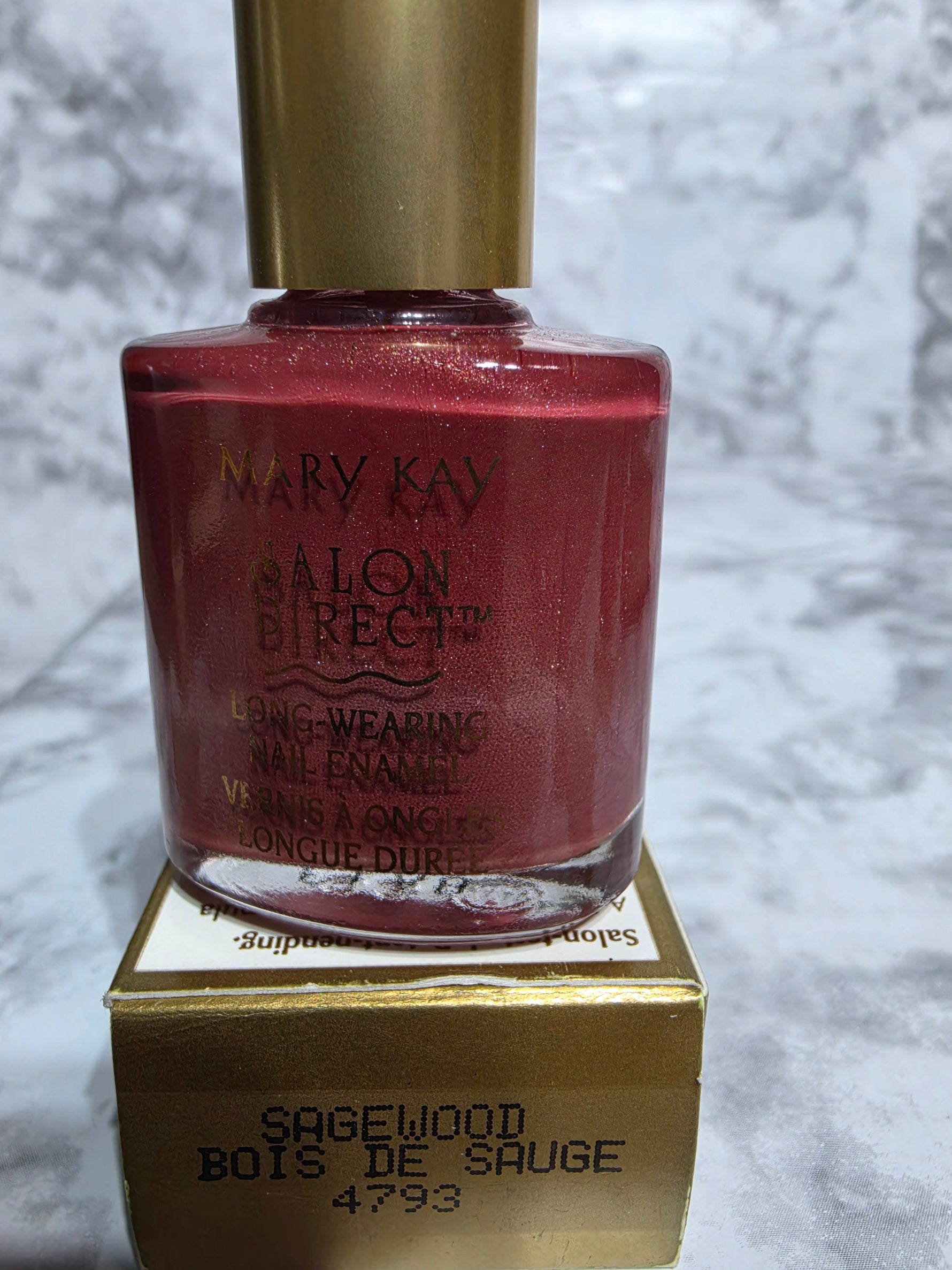 Mary Kay Salon Direct Long-Wearing Nail Enamel Vintage Discontinued Liquid Polish