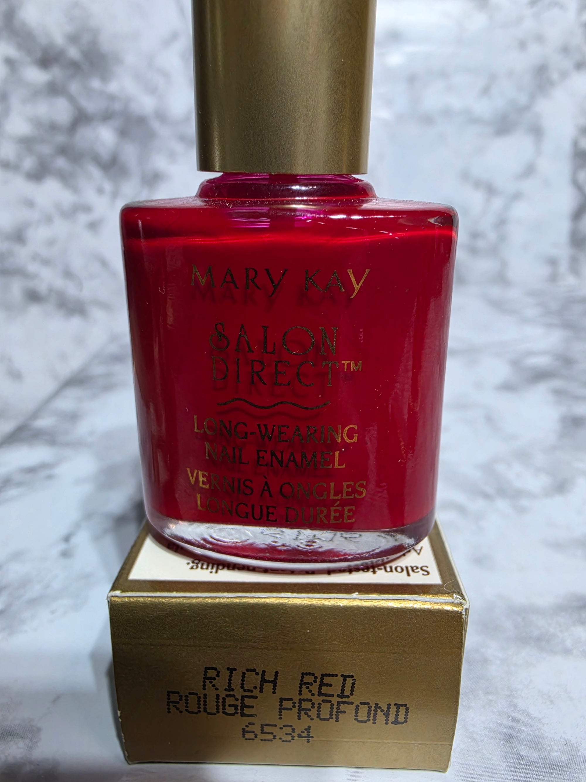 Mary Kay Salon Direct Long-Wearing Nail Enamel Vintage Discontinued Liquid Polish