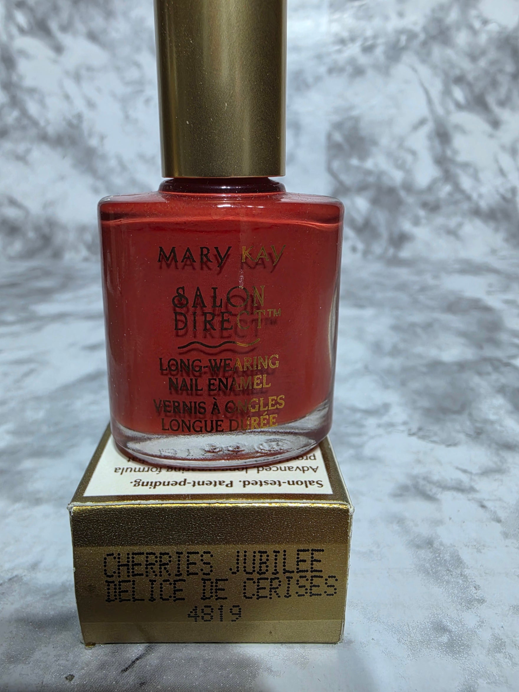 Mary Kay Salon Direct Long-Wearing Nail Enamel Vintage Discontinued Liquid Polish