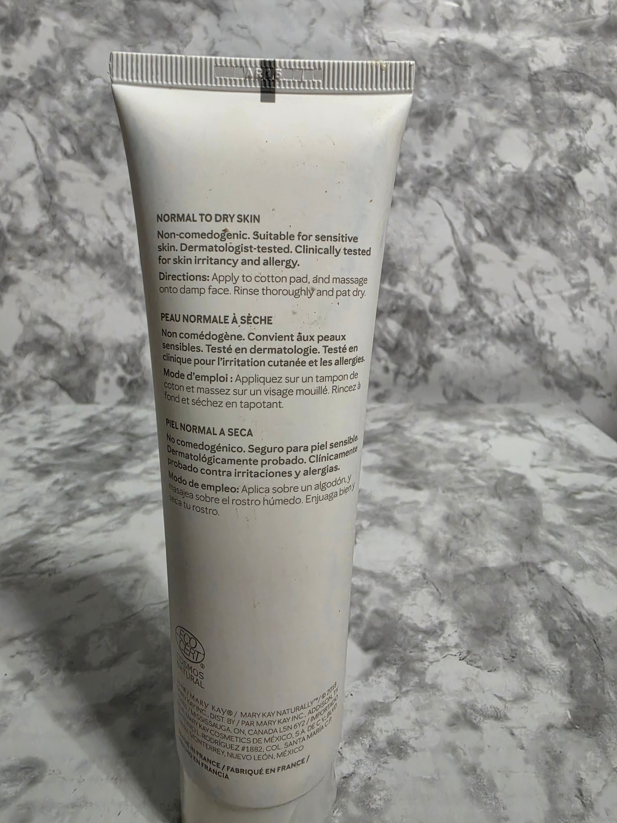 Mary Kay Naturally™ Purifying Cleanser - 99.49% Natural Origin - 4.5 oz