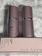 Actual stocked product photo of Mary Kay TimeWise Repair Revealing Radiance Facial Peel 1.7 oz 2-pack, one boxed and one unboxed.