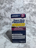 Box of Super Beta Prostate Advanced on a marble surface