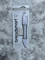 Breadsmart Artisan Bread Lame Dual Ended Scoring Tool Grey — 1 lame + 10 stainless steel replacement blades, new in retail blister packaging, photographed on marble workspace at More4less Outlet Burlington KY