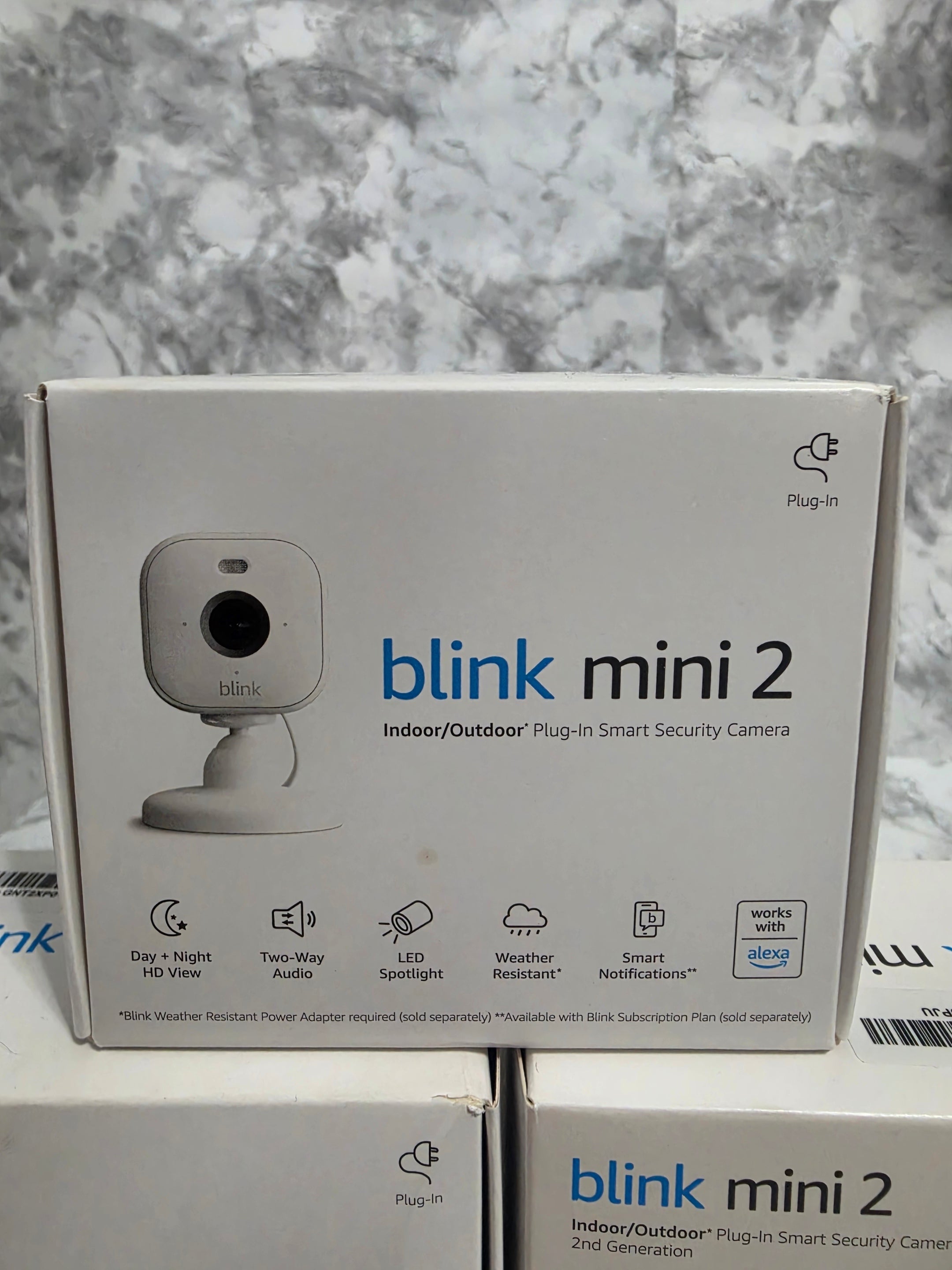 Blink Mini 2 1080p Indoor/Outdoor Plug-In Security Camera - White - More4less Outlet
