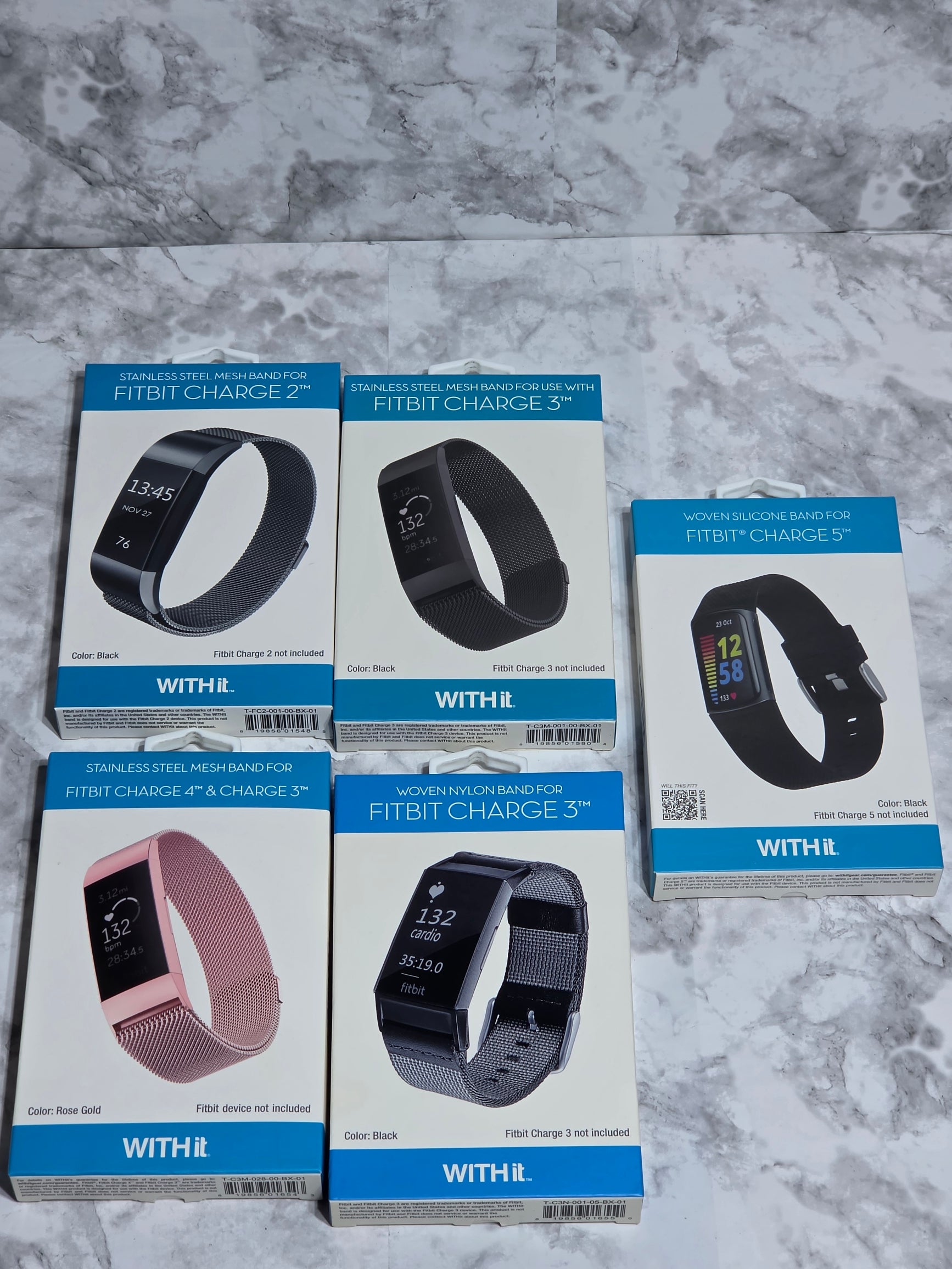WITHit Smartwatch Replacement Band – Choose Your Style (New in Box)