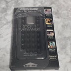 GHOSTICK suction cup case for Samsung Galaxy S5 in black – new in original retail package showing Stick It Everywhere messaging and Works on Any Airless Surface feature