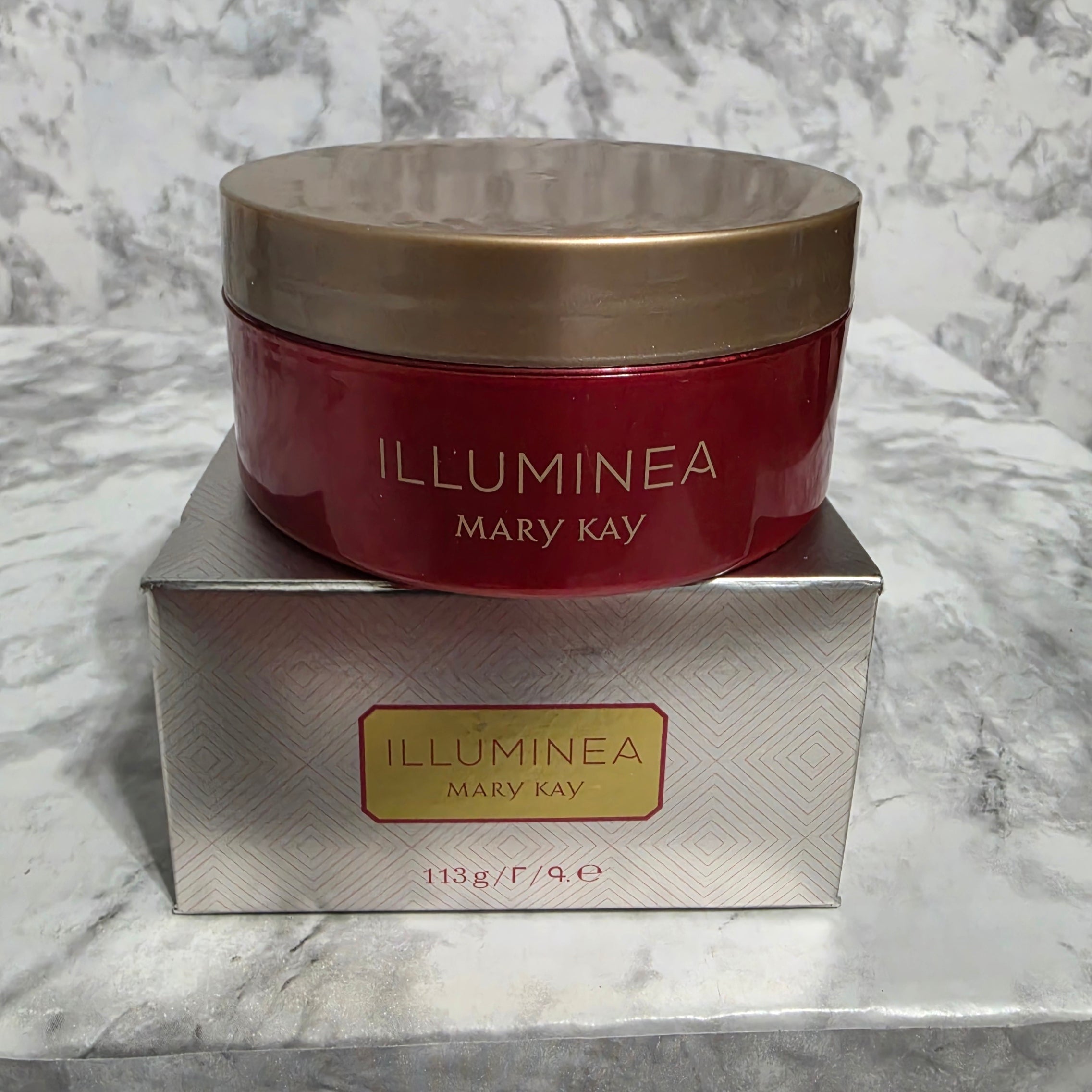 Mary Kay Illuminea Body Soufflé 4 oz - real product photo