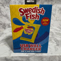 Swedish Fish 20W Fast Charging USB Wall Charger Dual USB-A USB-C - real product photo