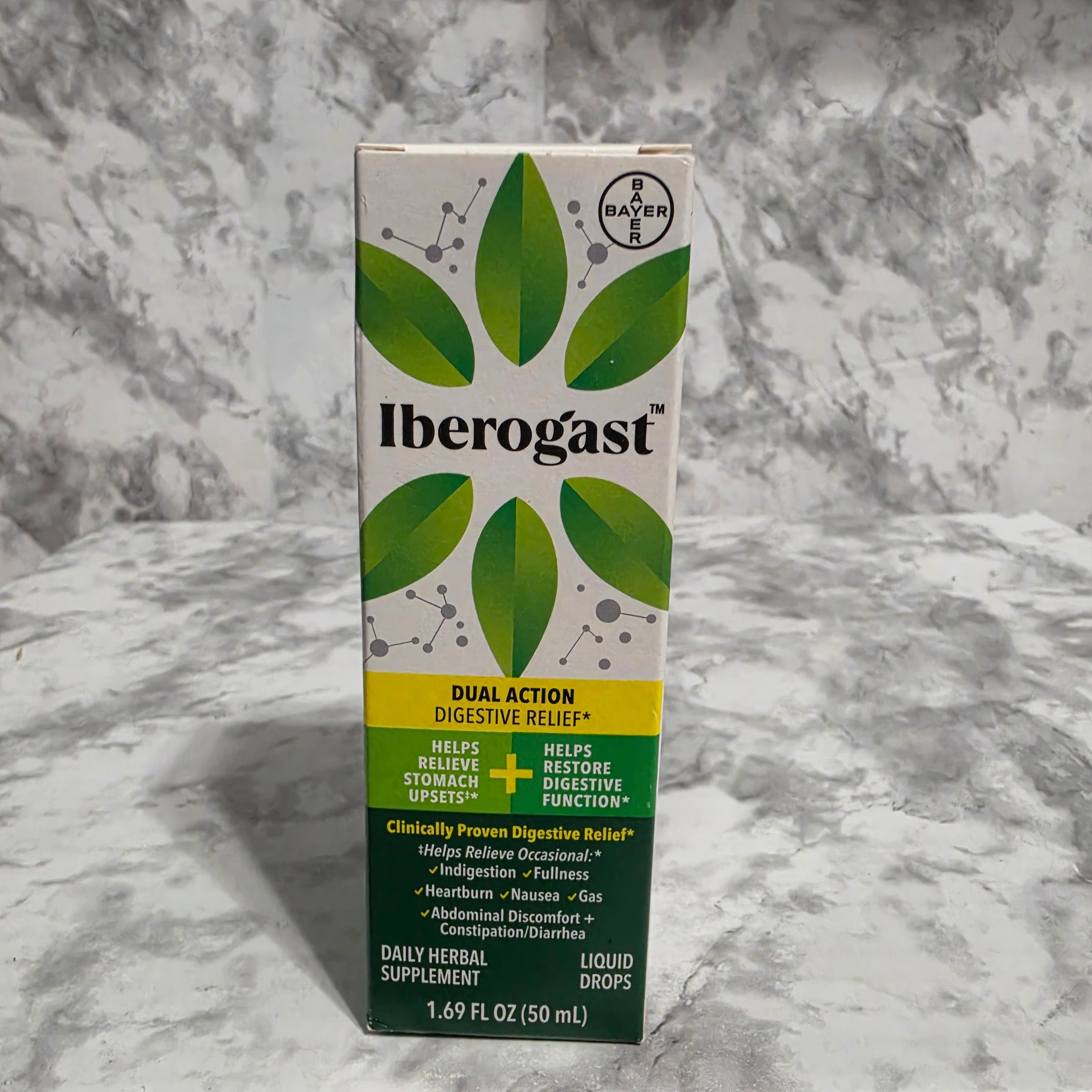 Iberogast Dual Action Digestive Relief Liquid Drops 1.69 FL OZ - real product photo