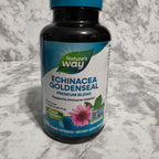 Nature's Way Echinacea Goldenseal Premium Blend 180 Vegan Capsules - real product photo