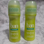 Ban Unscented Invisible Roll-On Antiperspirant 2-Pack - real product photo