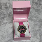 Barbie BAR5026BU analog quartz wristwatch in official pink gift box with white display pillow