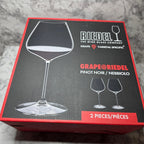 Riedel Grape@Riedel Pinot Noir Nebbiolo Aperitivo Glass Set of 2 6424/07 - Original product box