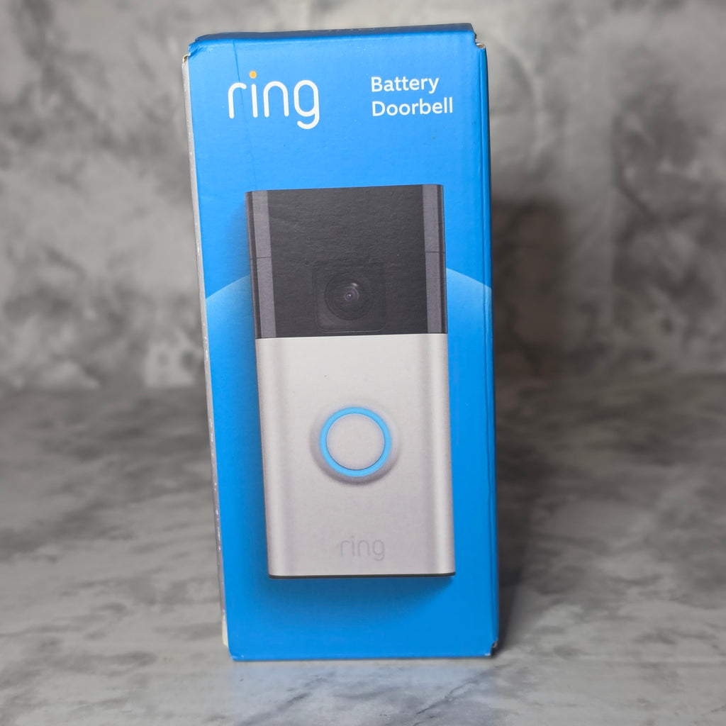 Ring Battery Doorbell 2024 Head-to-Toe HD Video Satin Nickel - Original retail box