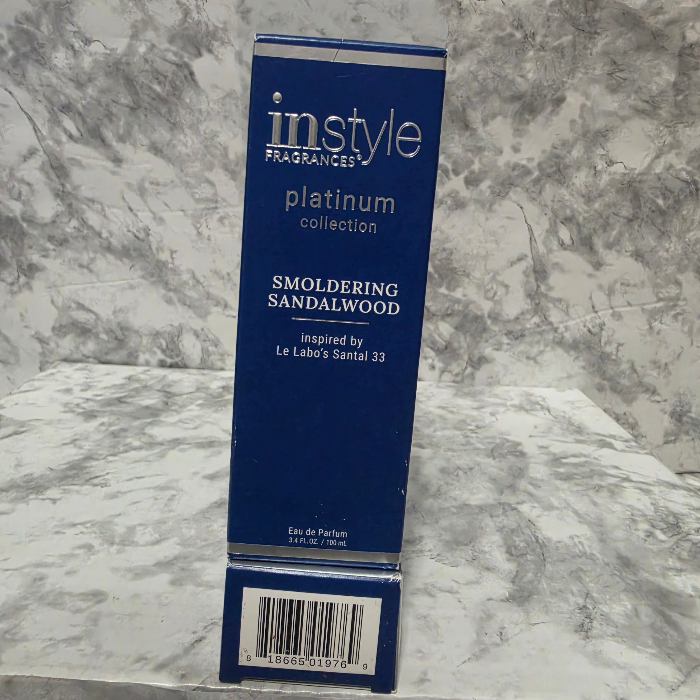 InStyle Fragrances Platinum Collection Smoldering Sandalwood Eau de Parfum 3.4 oz - New in Box
