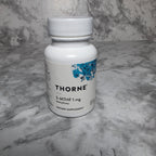 Thorne 5-MTHF 1 mg Methylfolate Dietary Supplement - 60 Vegetarian Capsules, New Sealed Bottle