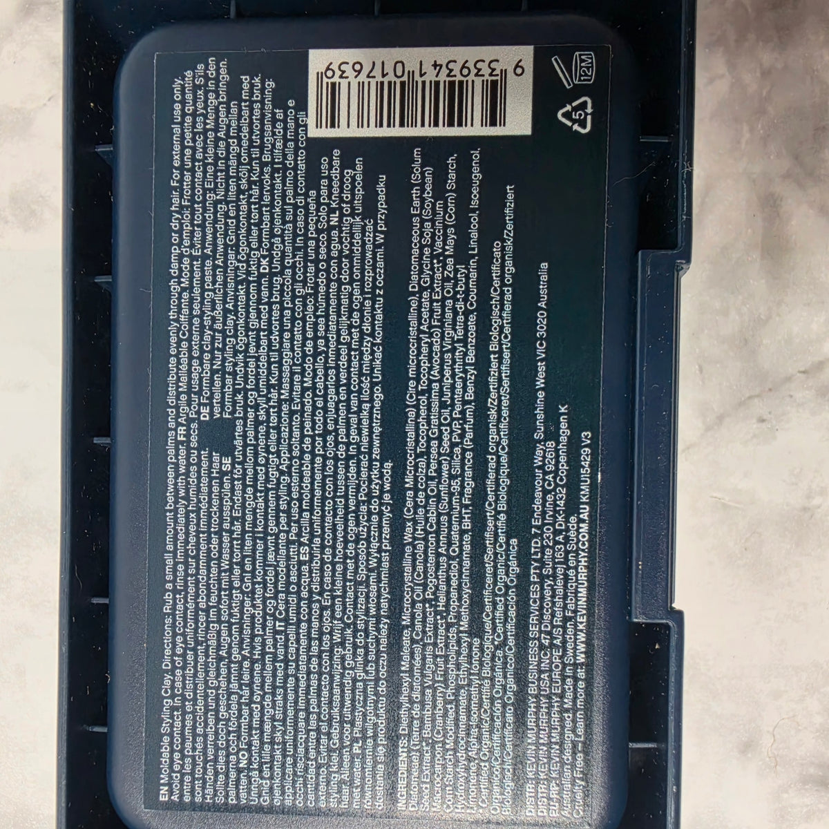 KEVIN.MURPHY ROUGH.RIDER Moldable Styling Clay 100 g – New