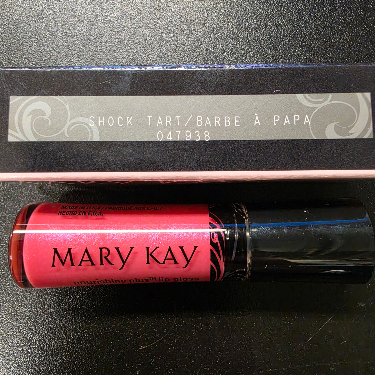 Actual stocked Mary Kay Nourishine Plus Lip Gloss in Shock Tart shade
