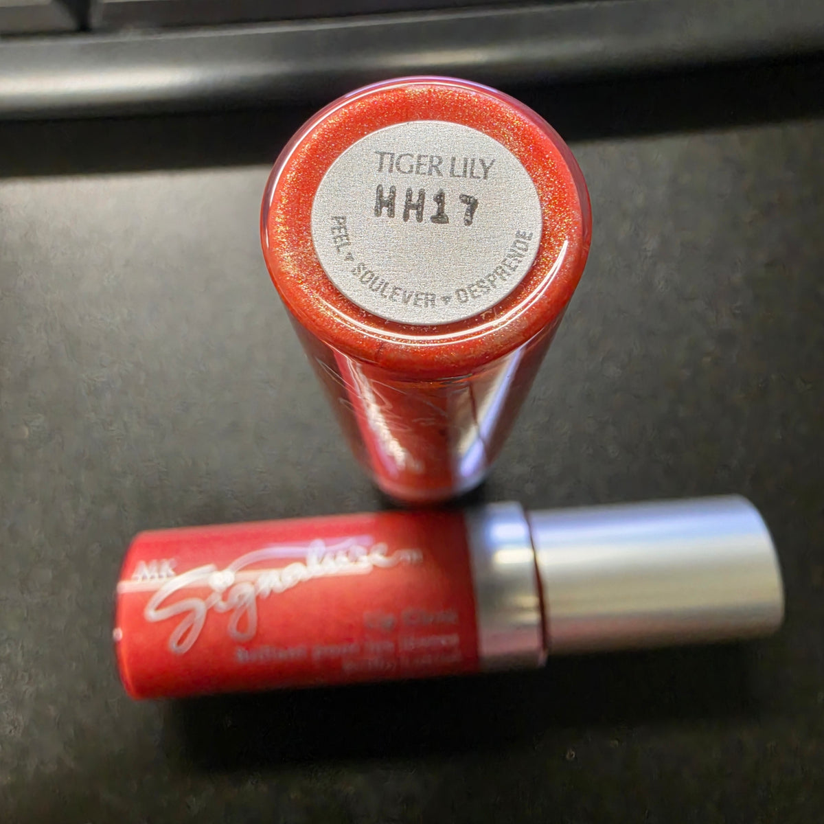 Actual stocked Mary Kay Signature Lip Gloss in Tiger Lily shade
