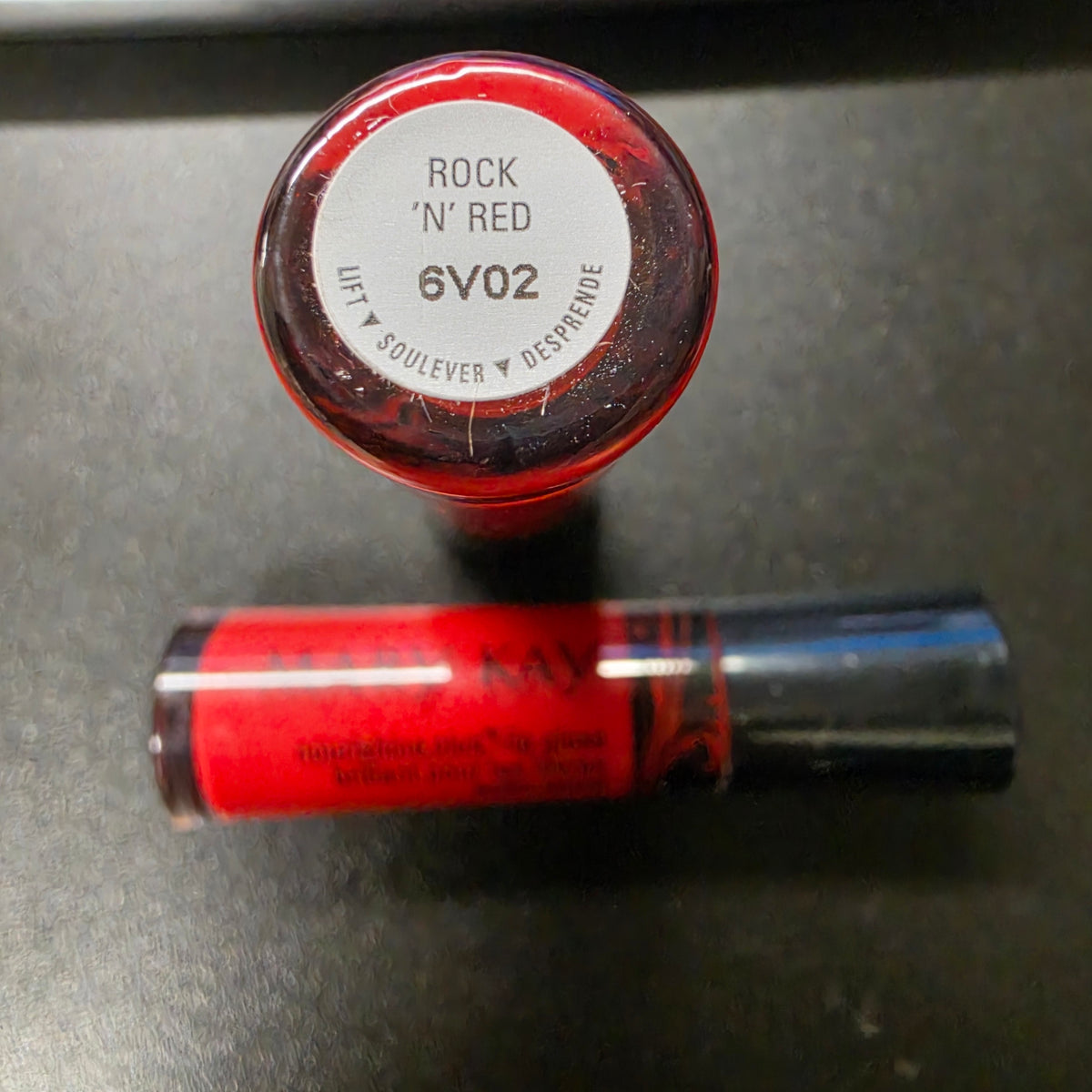Actual stocked Mary Kay Nourishine Plus Lip Gloss in Rock 'n' Red shade