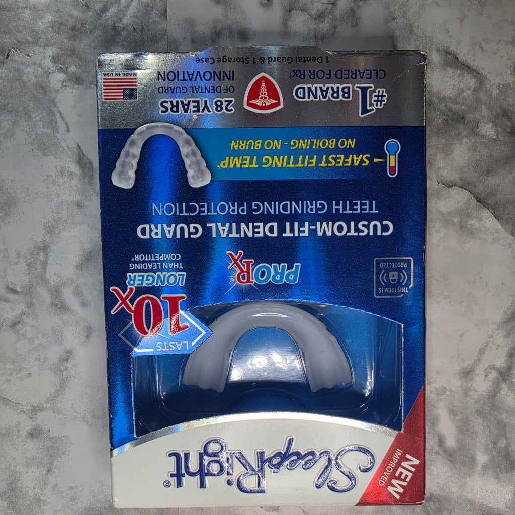 SleepRight ProRx Custom-Fit Dental Guard for Teeth Grinding & Bruxism