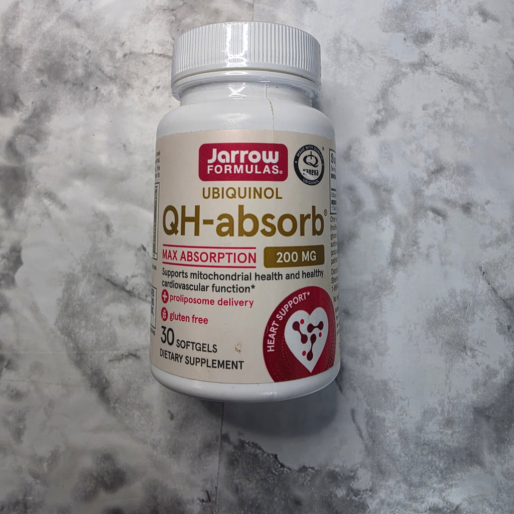 Jarrow Formulas QH-absorb Ubiquinol 200 mg - 30 Softgels