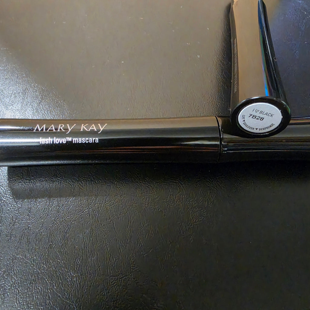 Actual stocked Mary Kay Lash Love Mascara tubes in I Love Black shade