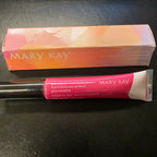 Actual stocked Mary Kay Glossy Lip Oil tube and box in Magenta Ray