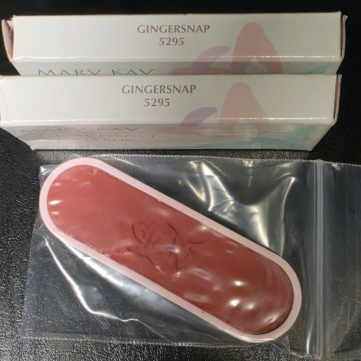 Mary Kay Powder Perfect Gingersnap 5295 blush refill with its packaging