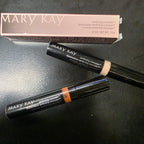 Actual stocked Mary Kay Perfecting Concealer tubes in Deep Ivory and Deep Bronze