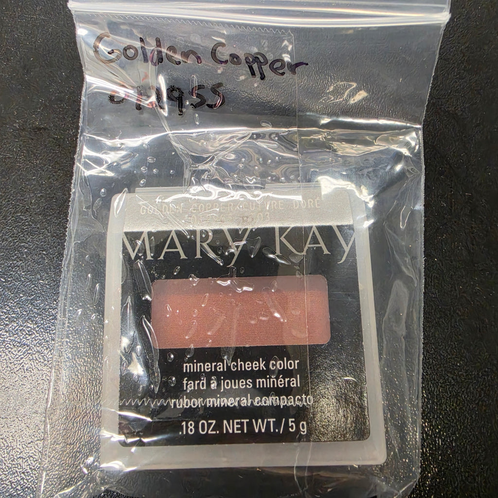 Actual stocked Mary Kay Mineral Cheek Color 0.18 oz blush pan in protective clamshell