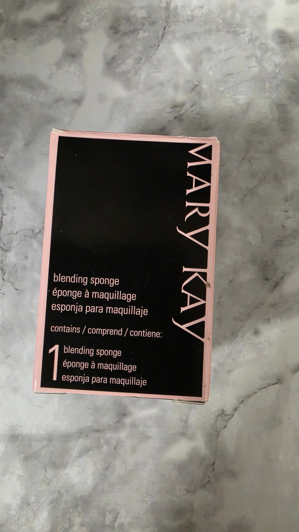 Actual stocked Mary Kay Blending Sponge 114898 in original retail box