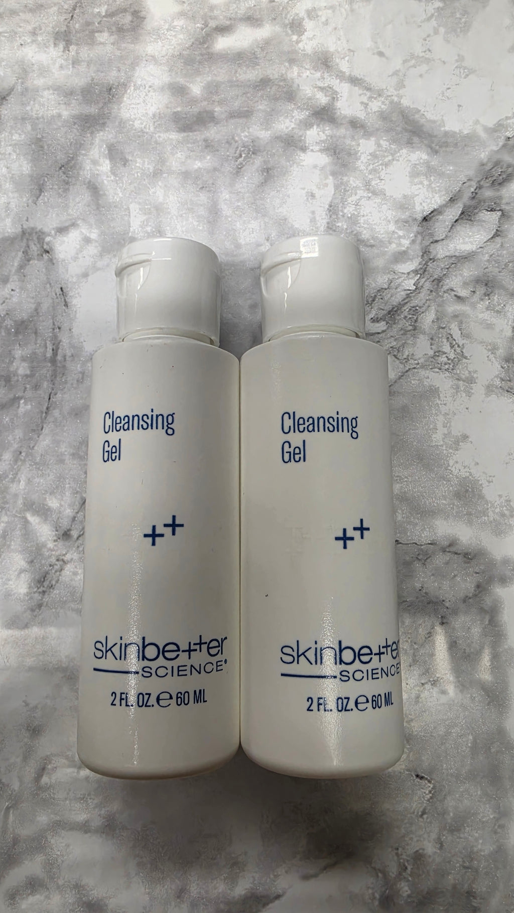 Actual stocked skinbetter science Cleansing Gel 2 fl oz 60 ml bottles 2-pack sealed