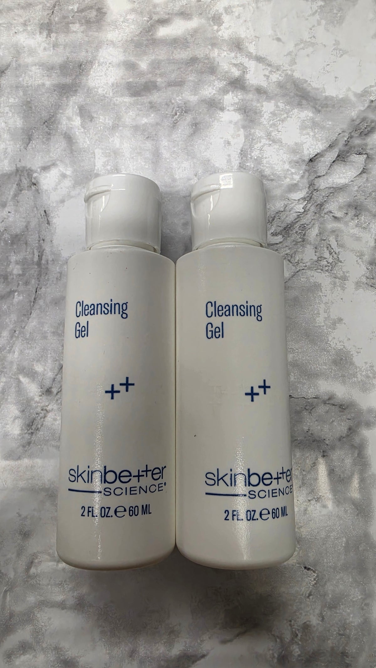Actual stocked skinbetter science Cleansing Gel 2 fl oz 60 ml bottles 2-pack sealed