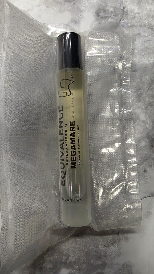 Actual stocked Equivalence Our Equivalence of Megamare Extrait de Parfum 10ml vial sealed