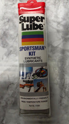 Actual stocked Super Lube Sportsman's Kit Synthetic Lubricants 11520 clear travel tube