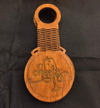 The Artisan Studio Laser Engraved Wood Wine Bottle Tags