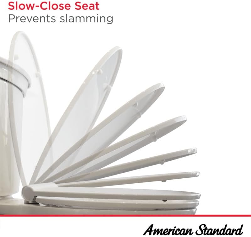 American Standard Cadet 3 Slow Close Elongated Toilet Seat - White