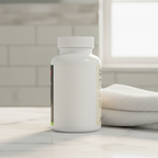 60-count bottle on a bathroom counter