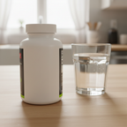 60-count bottle on a kitchen counter