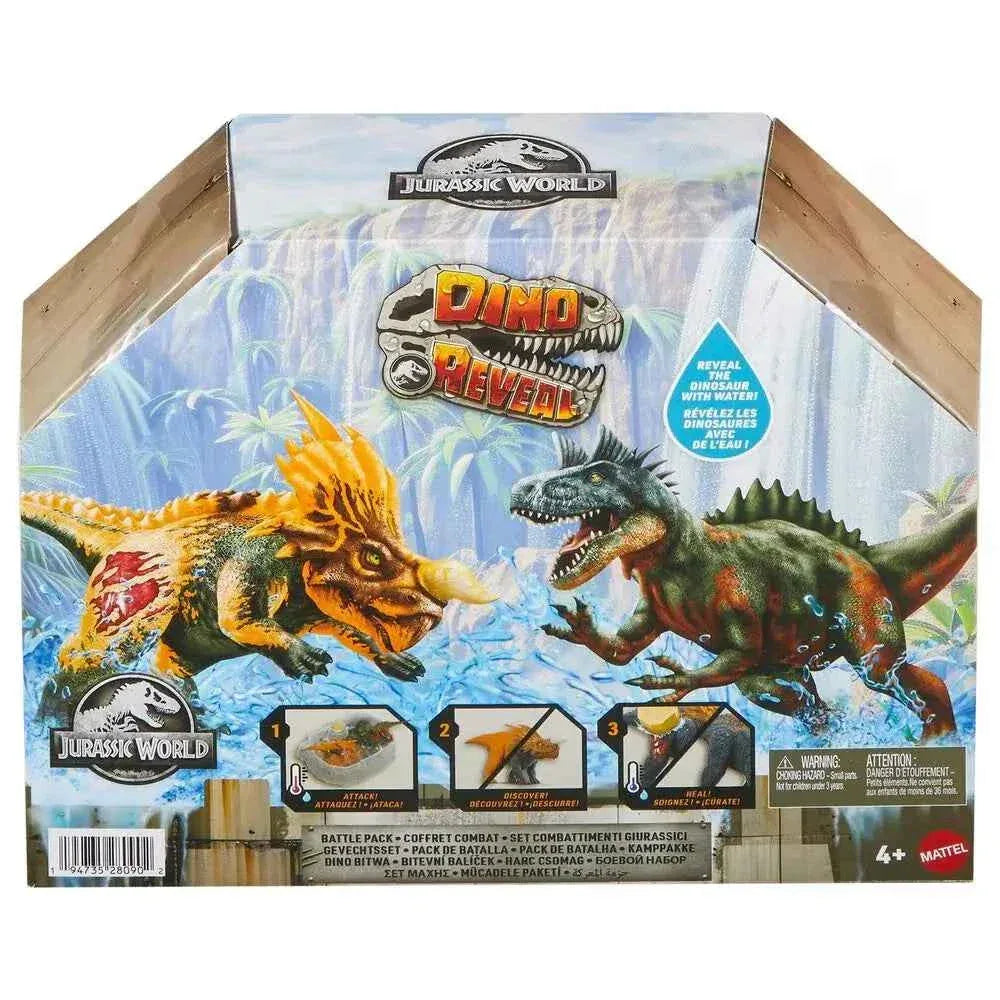 Jurassic World Dino Reveal Battle Pack - Piatnitzkysaurus & Einiosaurus