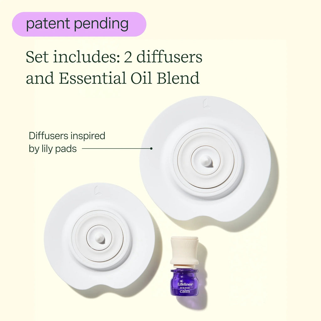 Lifelines Bath Diffuser Set with Essential Oil Blend 11-2201