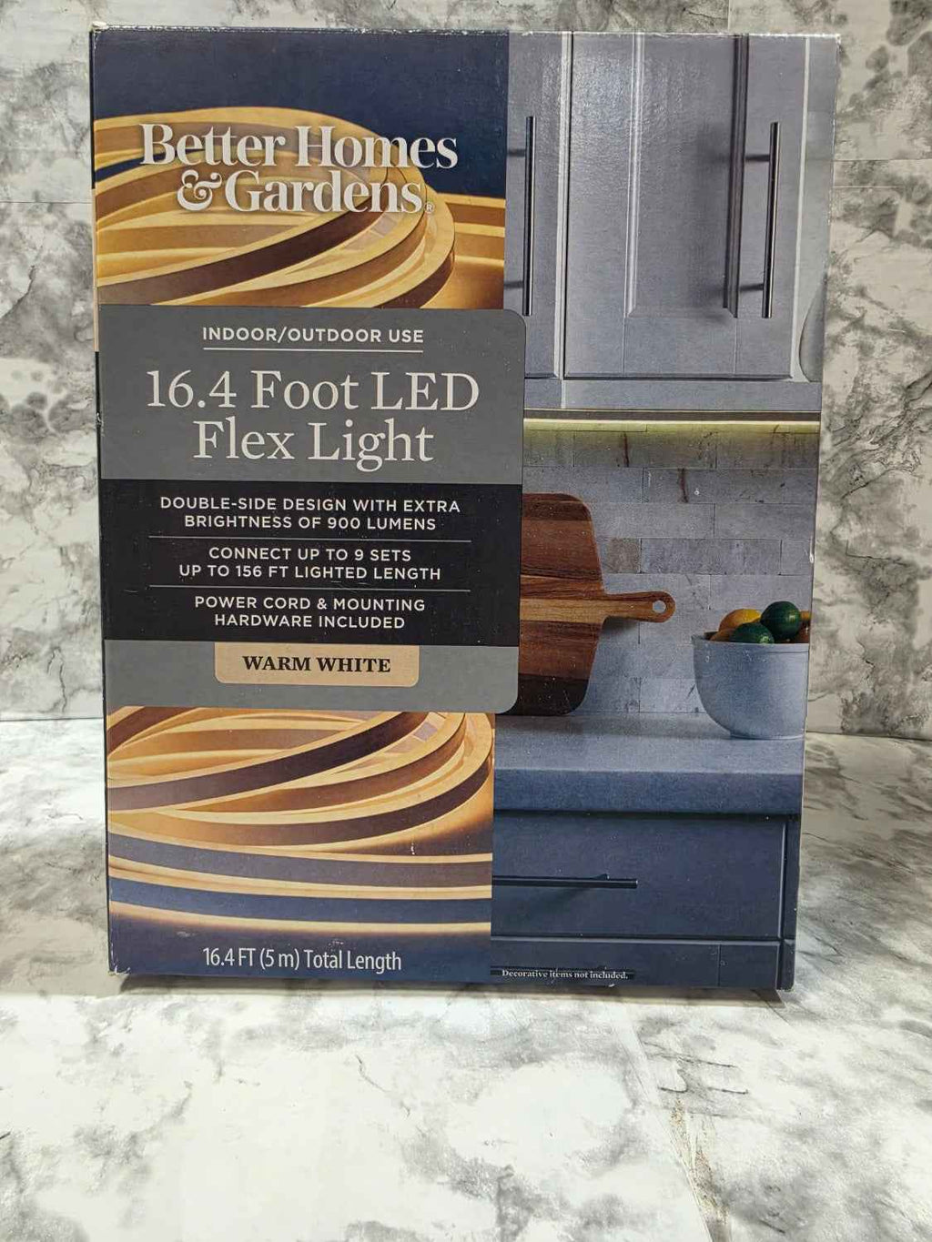 Better Homes & Gardens 16.4-Foot LED Flex Light — Warm White