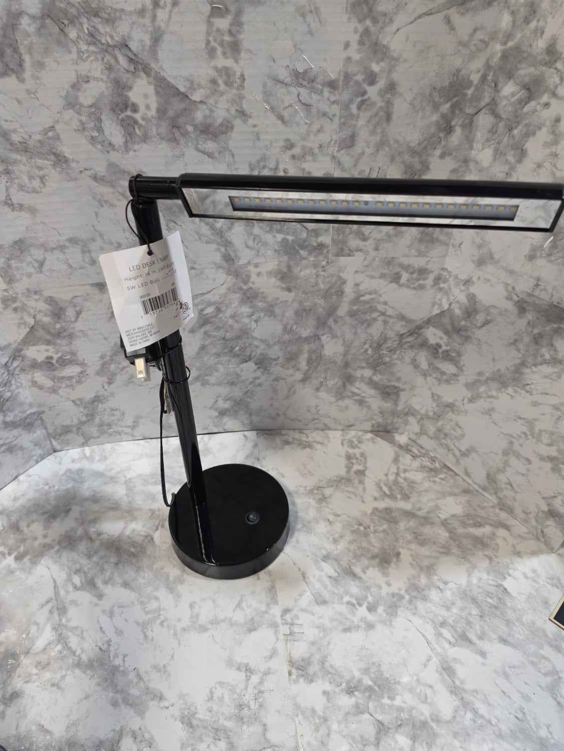 Room & Retreat 16-Inch LED Desk Lamp — Black