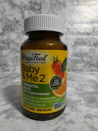 MegaFood Baby & Me 2 Prenatal Multi, 60 Tablets