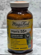 MegaFood Men's 55+ Advanced Multivitamin, 120 Tablets